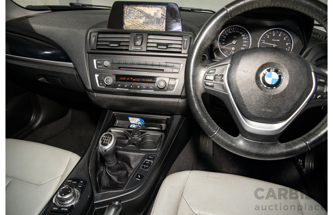 3/2012 BMW 118i Urban F20 5d Hatchback Midnight Blue Metallic Turbo 1.6L