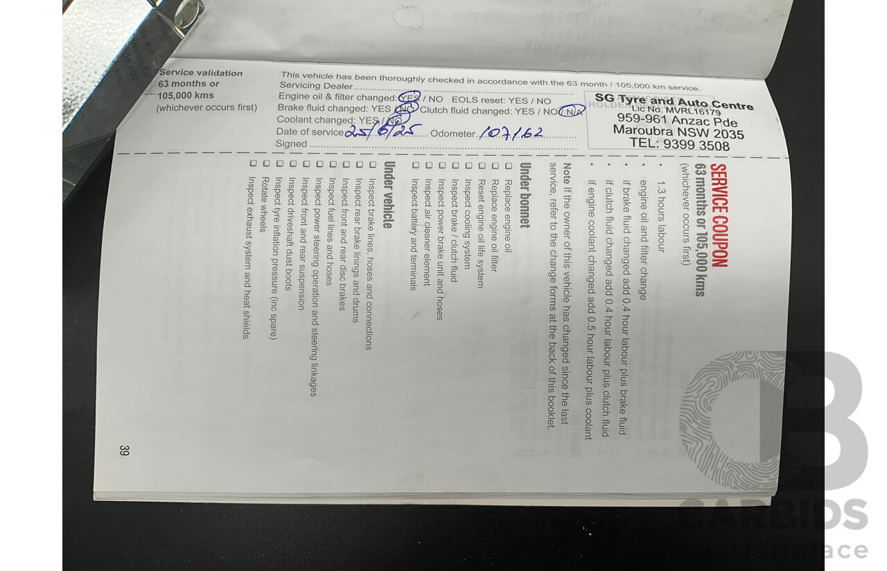 7/2015 Holden Barina CD TM MY16 4d Sedan Boracay Blue 1.6L
