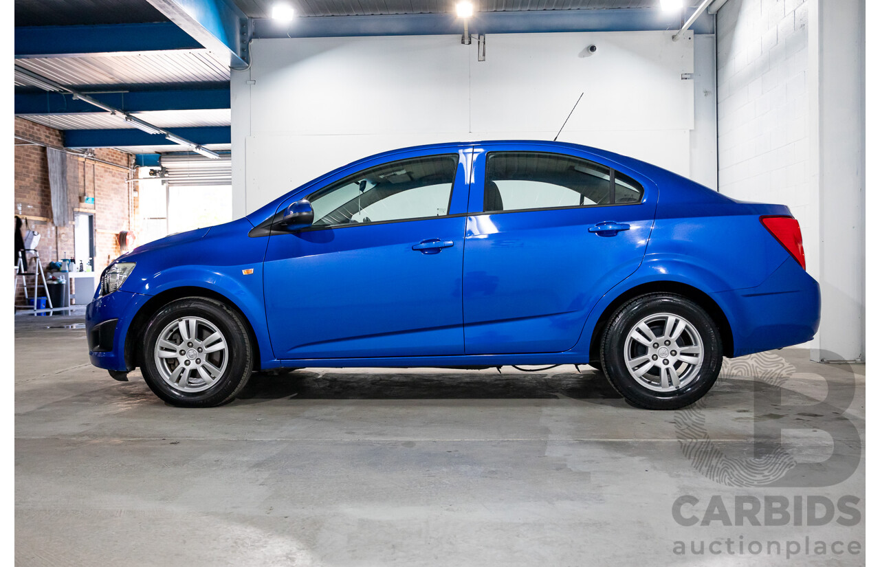 7/2015 Holden Barina CD TM MY16 4d Sedan Boracay Blue 1.6L