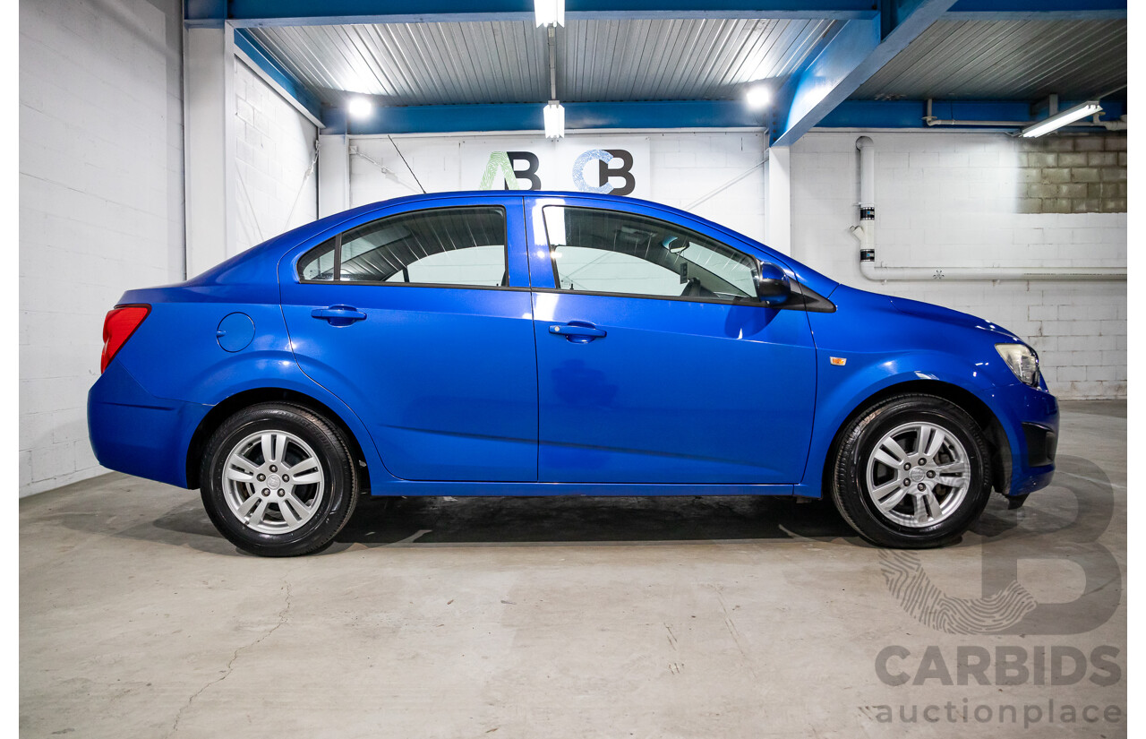7/2015 Holden Barina CD TM MY16 4d Sedan Boracay Blue 1.6L