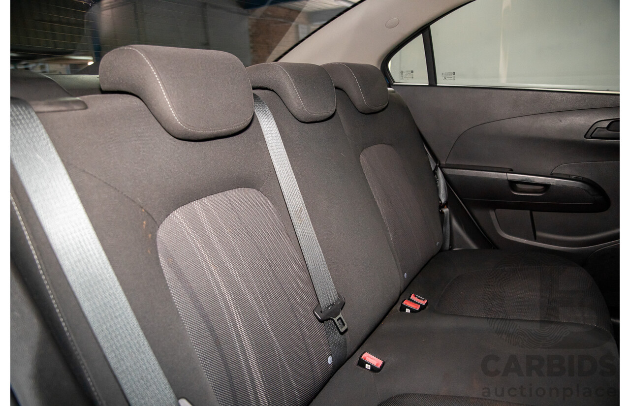 7/2015 Holden Barina CD TM MY16 4d Sedan Boracay Blue 1.6L