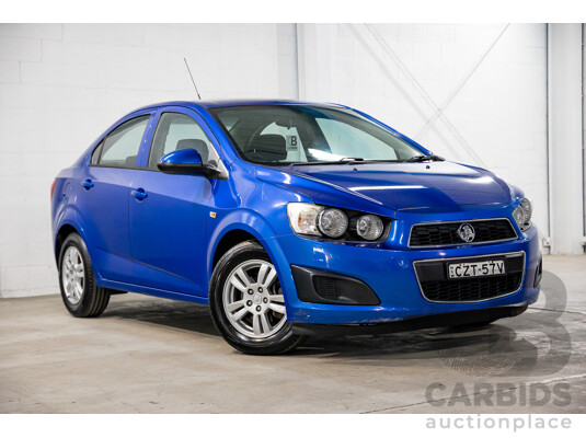 7/2015 Holden Barina CD TM MY16 4d Sedan Boracay Blue 1.6L