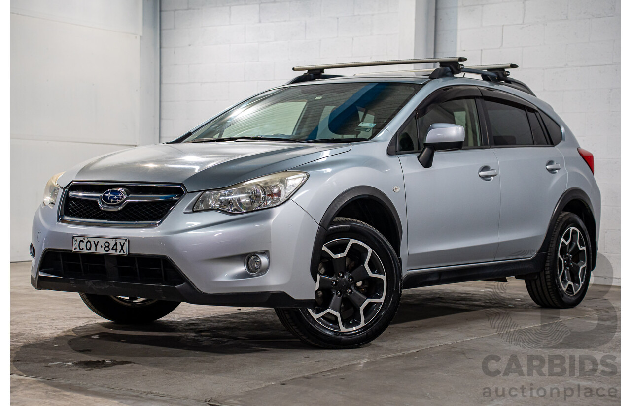 1/2014 Subaru XV 2.0i-L MY14 4d Wagon Ice Silver Metallic 2.0L