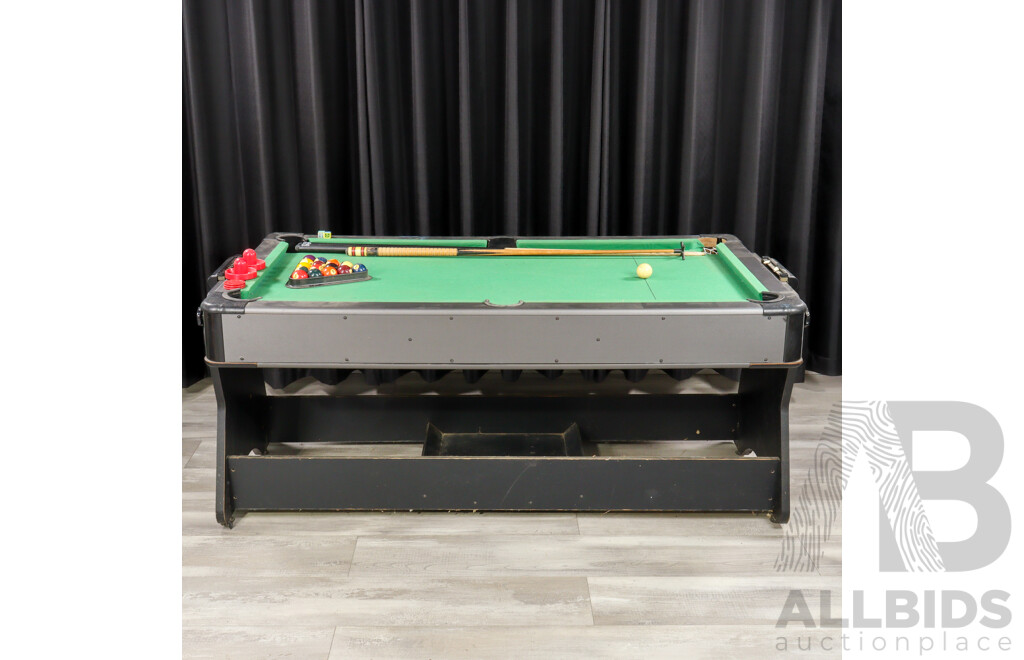 Small Arcade Reversable Pool/Air Hockey Table
