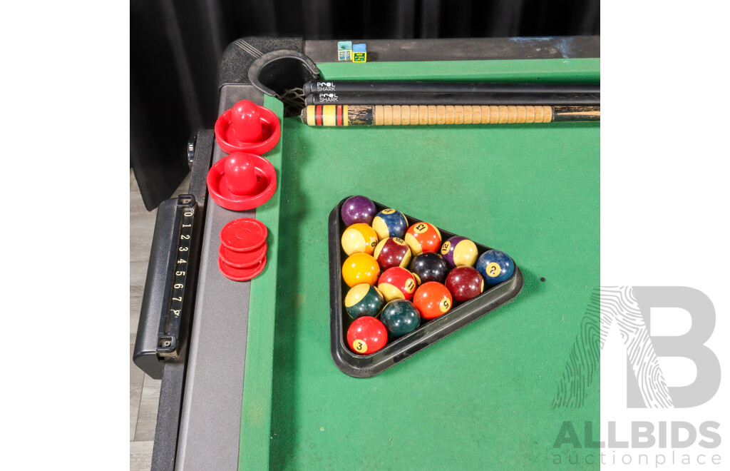 Small Arcade Reversable Pool/Air Hockey Table