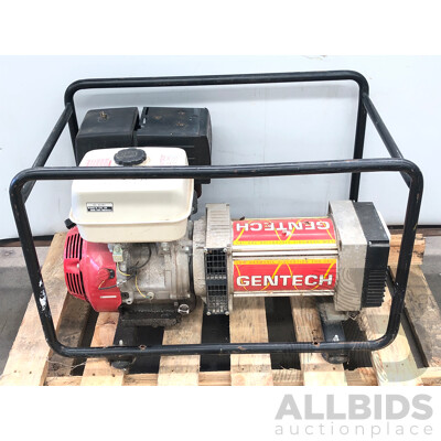 Gentech 8 KVA Honda Powered Generator