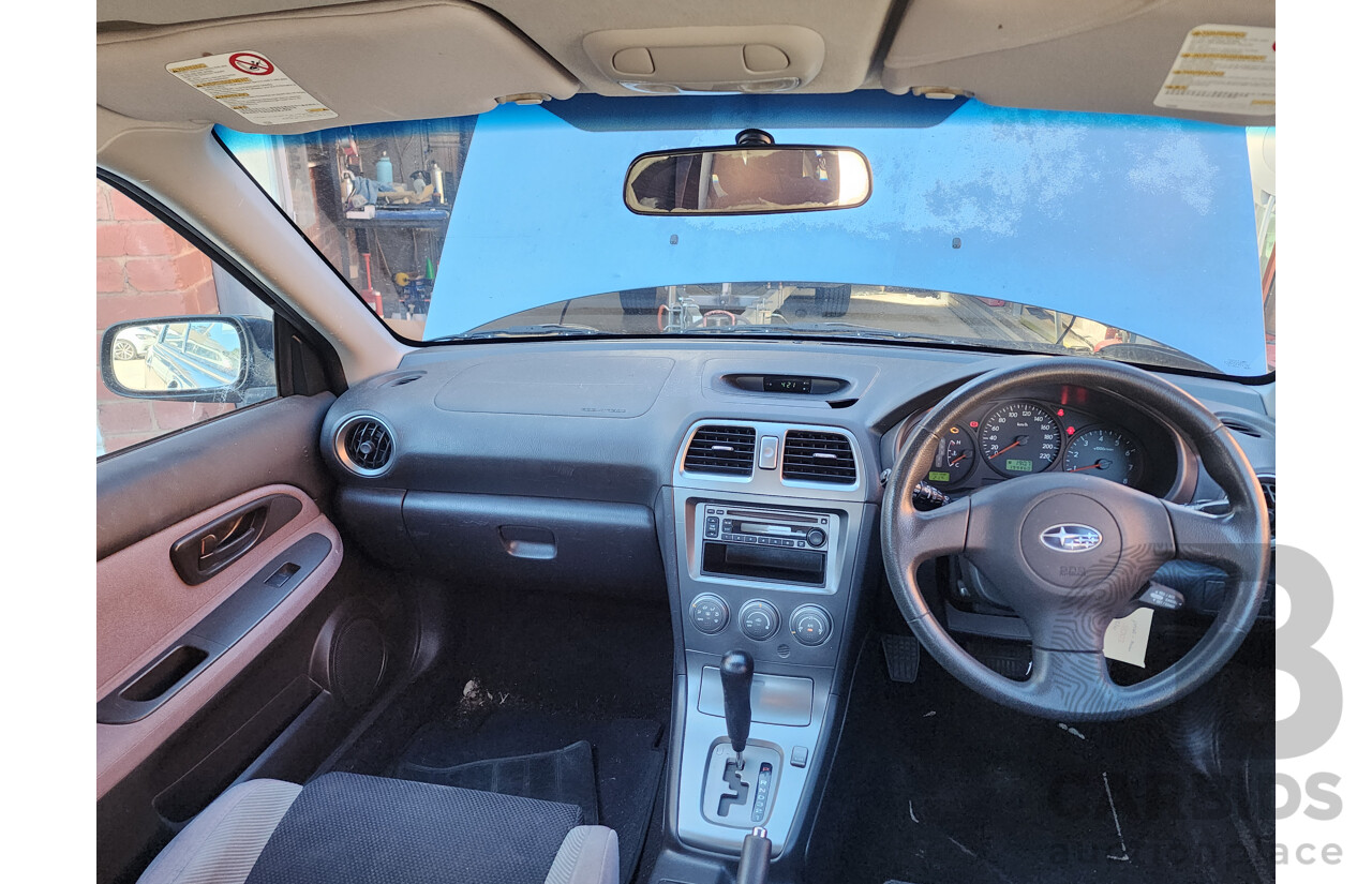 4/2007 Subaru Impreza 2.0i (awd) MY07 5d Hatchback Blue 2.0L