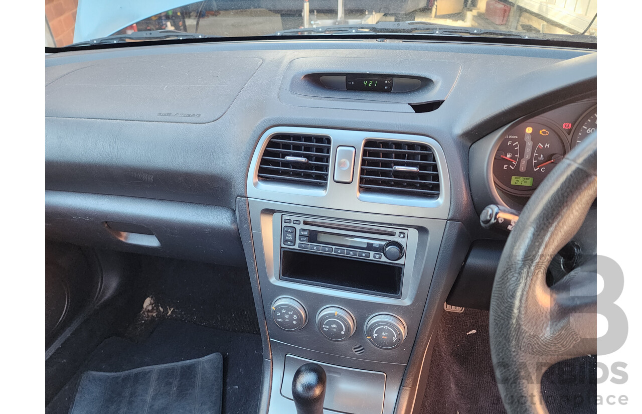 4/2007 Subaru Impreza 2.0i (awd) MY07 5d Hatchback Blue 2.0L