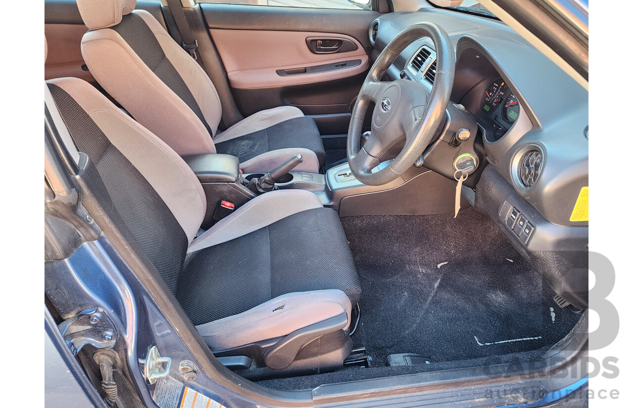 4/2007 Subaru Impreza 2.0i (awd) MY07 5d Hatchback Blue 2.0L