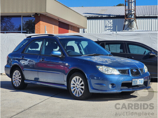 4/2007 Subaru Impreza 2.0i (awd) MY07 5d Hatchback Blue 2.0L