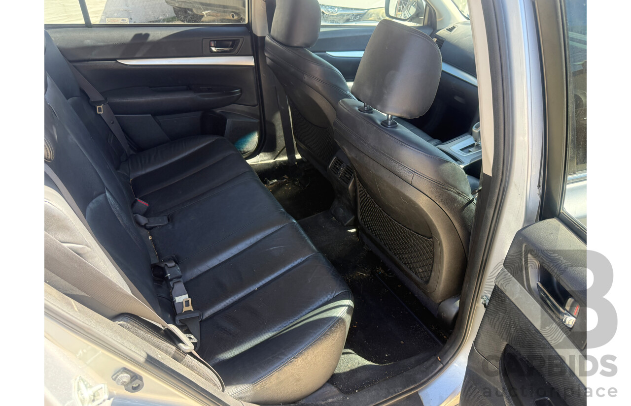 2/2012 Subaru Outback 2.5i Premium MY12 4d Wagon Silver 2.5L