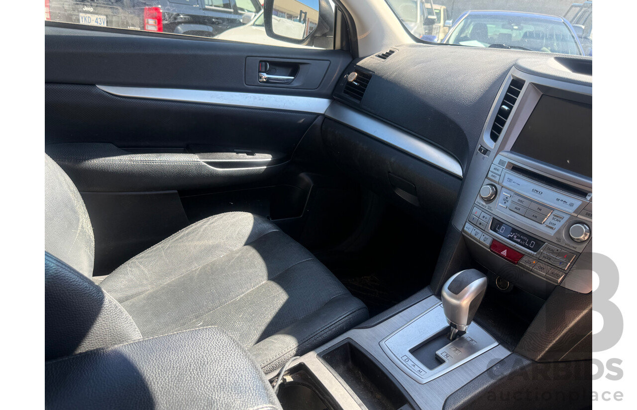 2/2012 Subaru Outback 2.5i Premium MY12 4d Wagon Silver 2.5L