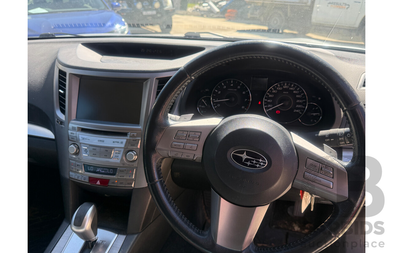 2/2012 Subaru Outback 2.5i Premium MY12 4d Wagon Silver 2.5L