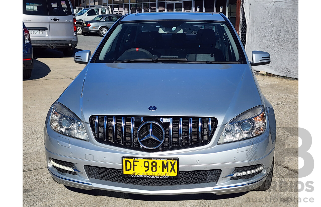 11/2010 Mercedes-Benz C250 CGI Avantgarde W204 MY10 4d Sedan Silver 1.8L