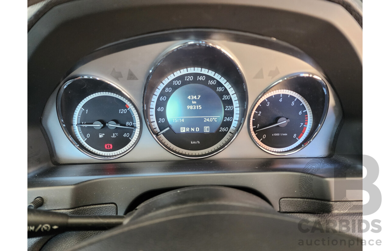 11/2010 Mercedes-Benz C250 CGI Avantgarde W204 MY10 4d Sedan Silver 1.8L