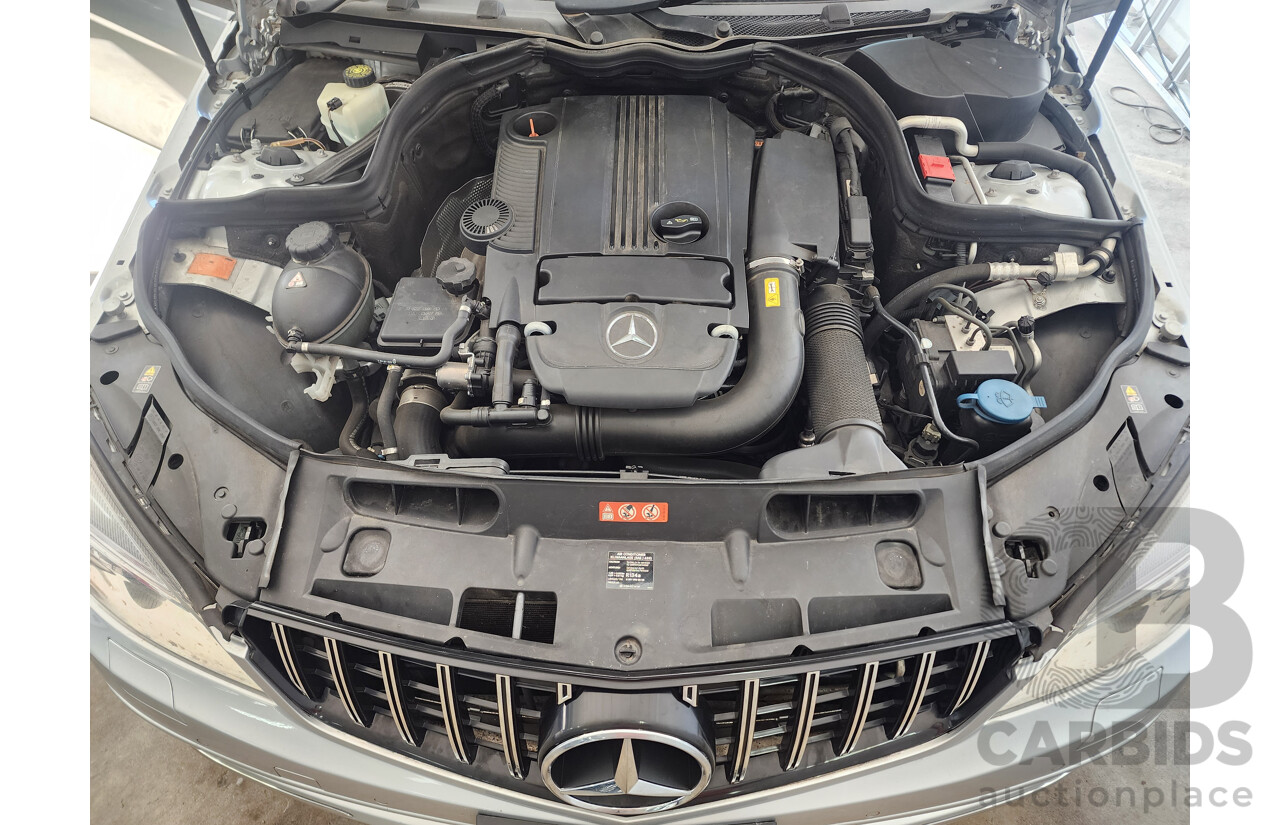 11/2010 Mercedes-Benz C250 CGI Avantgarde W204 MY10 4d Sedan Silver 1.8L