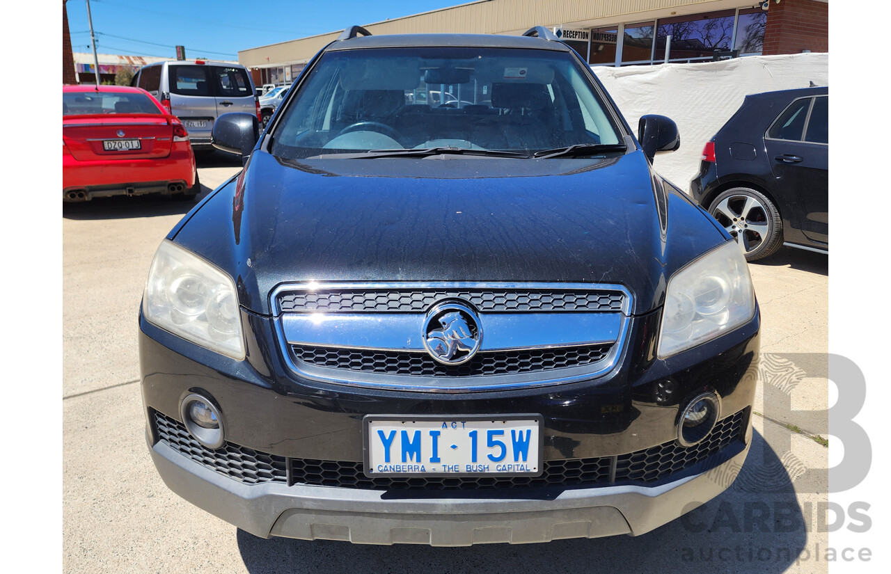 10/2009 Holden Captiva CX (4x4) CG MY09 4d Wagon Black 3.2L