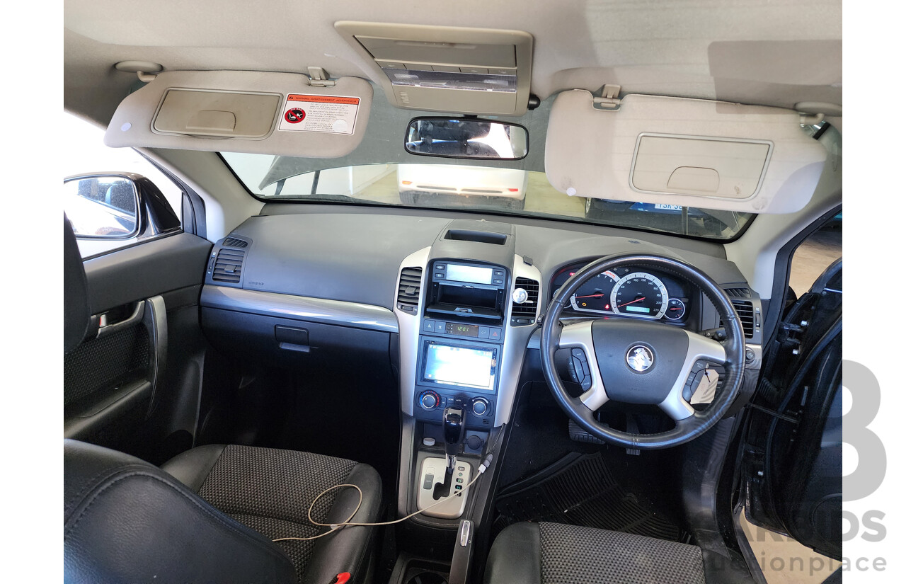 10/2009 Holden Captiva CX (4x4) CG MY09 4d Wagon Black 3.2L