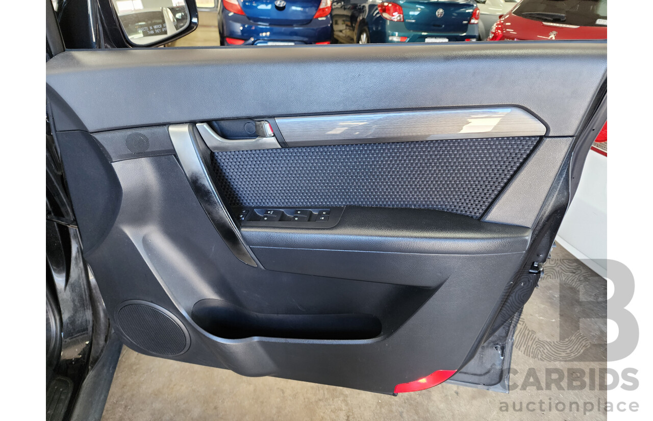 10/2009 Holden Captiva CX (4x4) CG MY09 4d Wagon Black 3.2L