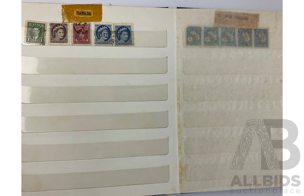 Album of Iternational Stamps Including Australia, Iran, USA, Denmark,United Kingdom, Sweden, Australian First Day Covers, 1956 Olympics, 1966 Decimal Currency, 1970 Cook Bicentenary, Aust Bicentennial 1972 Twenty Five Pence Coin