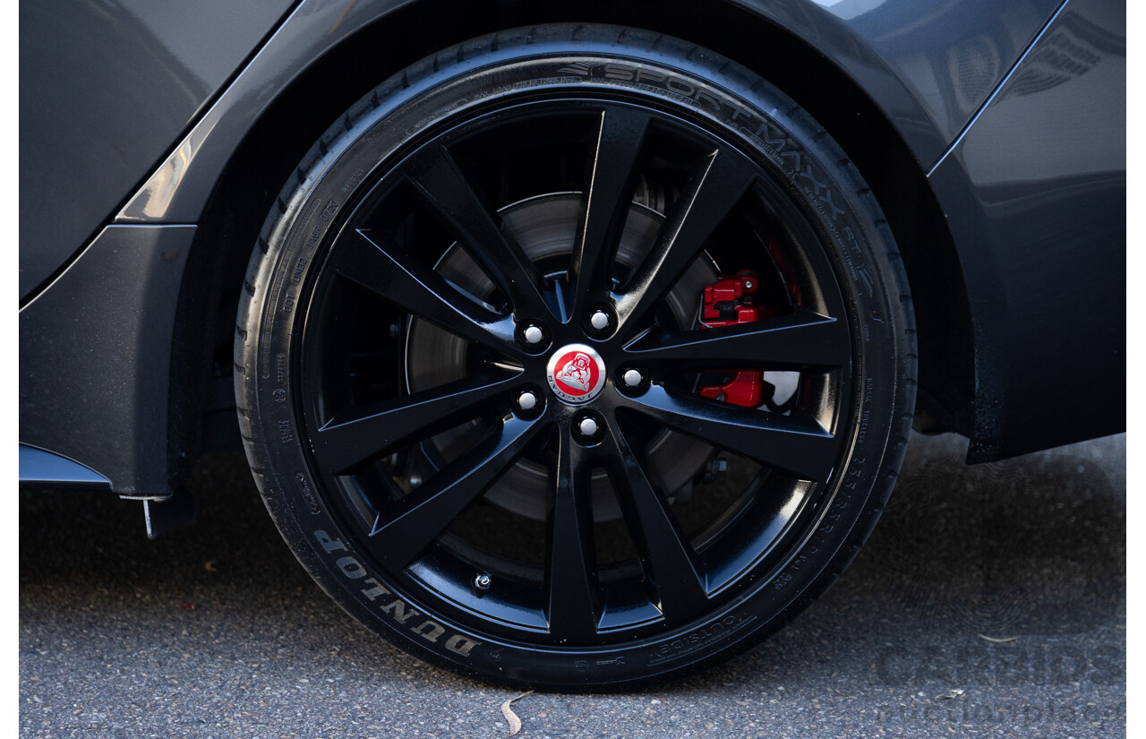 03/2018 Jaguar XE S 35t (280kW RWD) MY18 4d Sedan Carpathian Grey Metallic Supercharged V6 3.0L