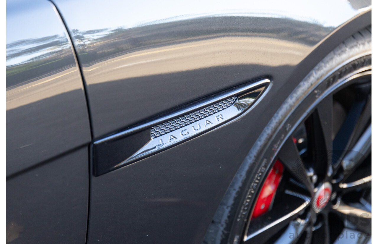 03/2018 Jaguar XE S 35t (280kW RWD) MY18 4d Sedan Carpathian Grey Metallic Supercharged V6 3.0L