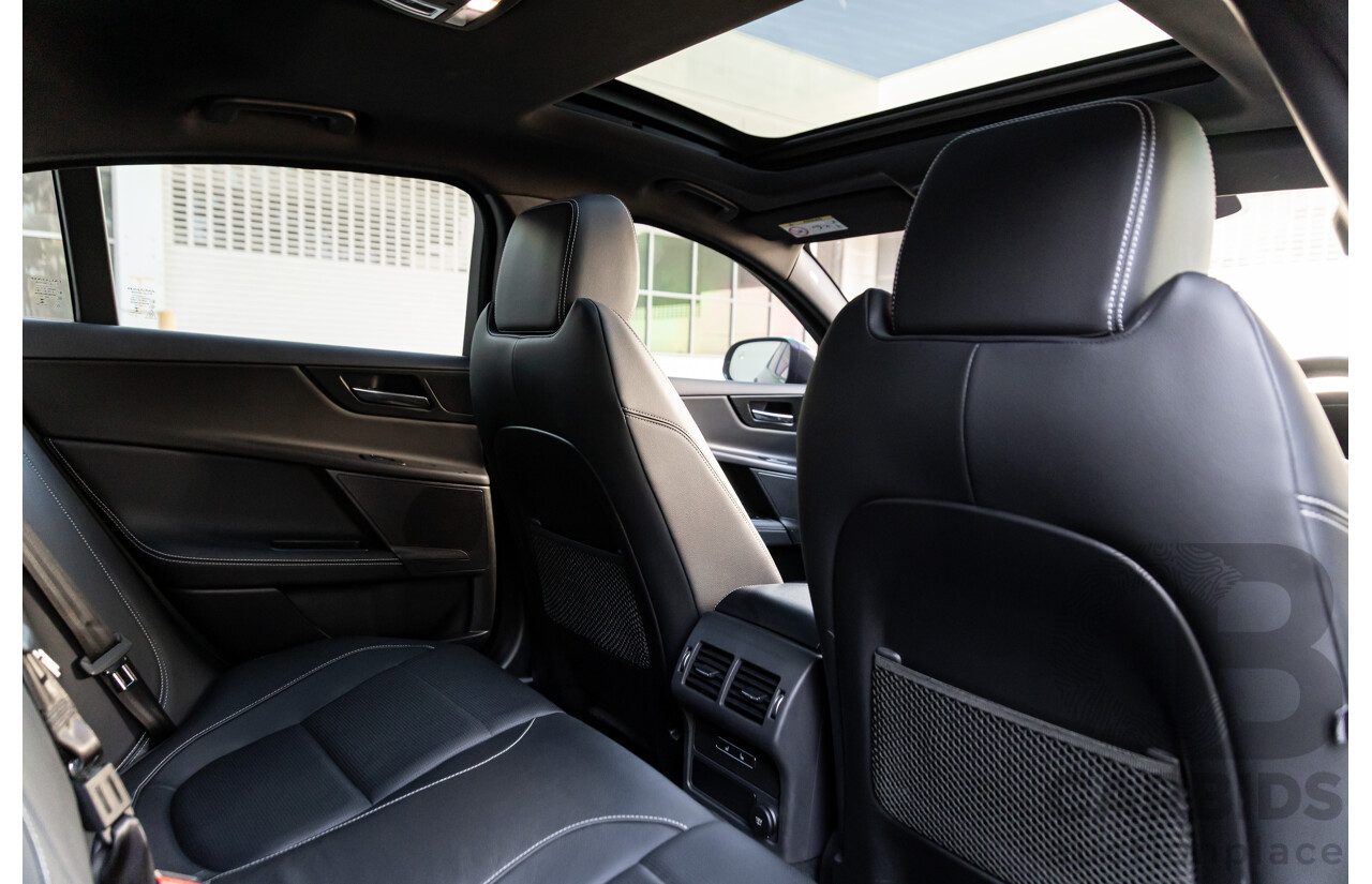 03/2018 Jaguar XE S 35t (280kW RWD) MY18 4d Sedan Carpathian Grey Metallic Supercharged V6 3.0L