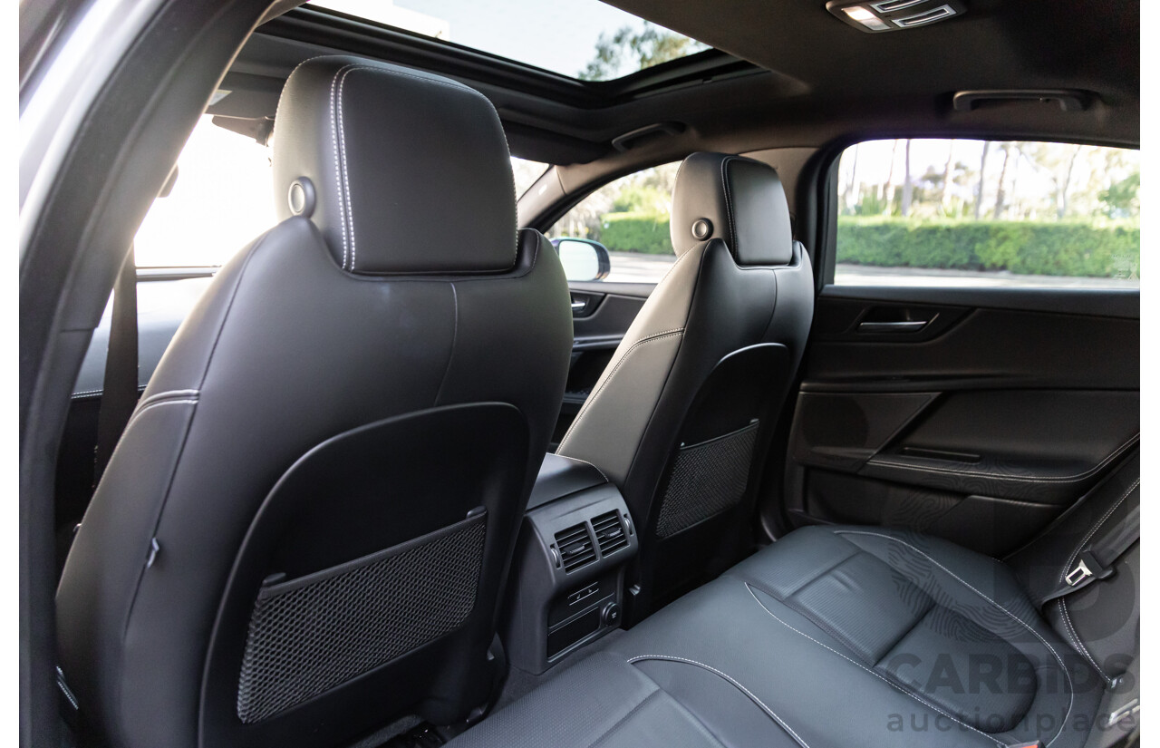 03/2018 Jaguar XE S 35t (280kW RWD) MY18 4d Sedan Carpathian Grey Metallic Supercharged V6 3.0L