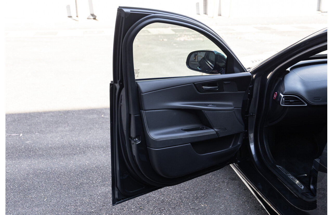 03/2018 Jaguar XE S 35t (280kW RWD) MY18 4d Sedan Carpathian Grey Metallic Supercharged V6 3.0L