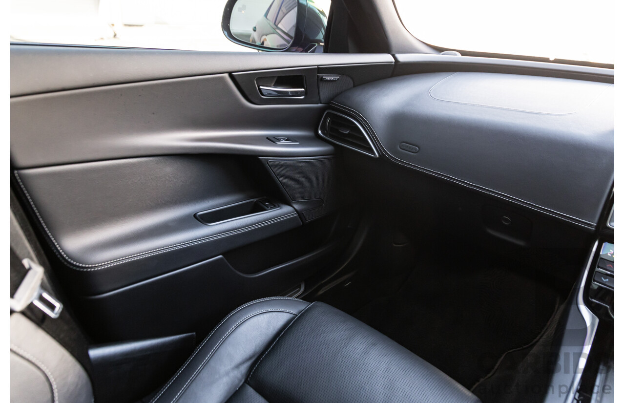 03/2018 Jaguar XE S 35t (280kW RWD) MY18 4d Sedan Carpathian Grey Metallic Supercharged V6 3.0L