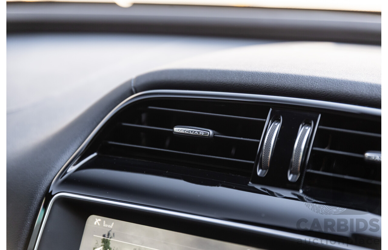 03/2018 Jaguar XE S 35t (280kW RWD) MY18 4d Sedan Carpathian Grey Metallic Supercharged V6 3.0L