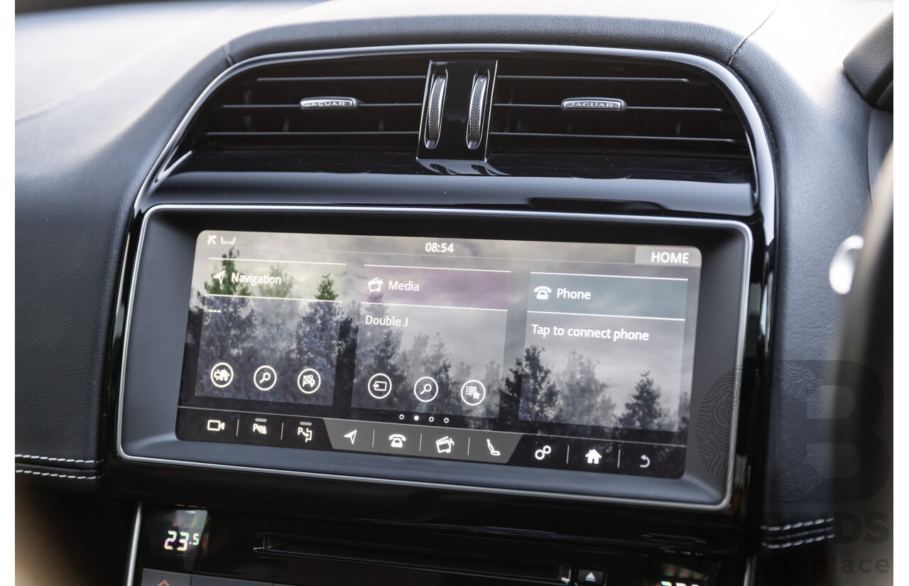 03/2018 Jaguar XE S 35t (280kW RWD) MY18 4d Sedan Carpathian Grey Metallic Supercharged V6 3.0L