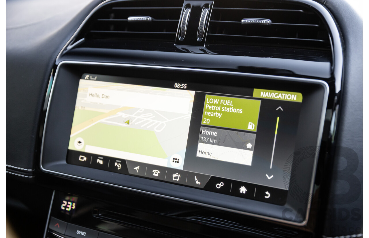 03/2018 Jaguar XE S 35t (280kW RWD) MY18 4d Sedan Carpathian Grey Metallic Supercharged V6 3.0L