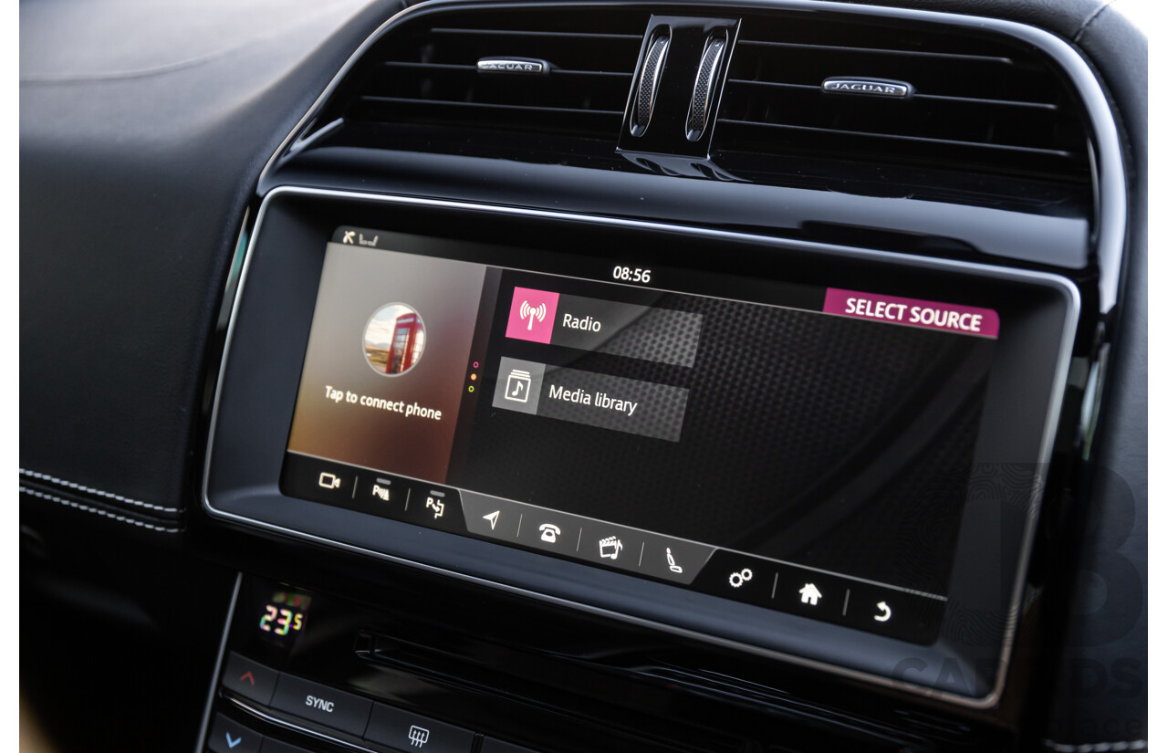 03/2018 Jaguar XE S 35t (280kW RWD) MY18 4d Sedan Carpathian Grey Metallic Supercharged V6 3.0L