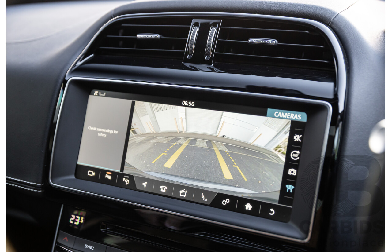 03/2018 Jaguar XE S 35t (280kW RWD) MY18 4d Sedan Carpathian Grey Metallic Supercharged V6 3.0L