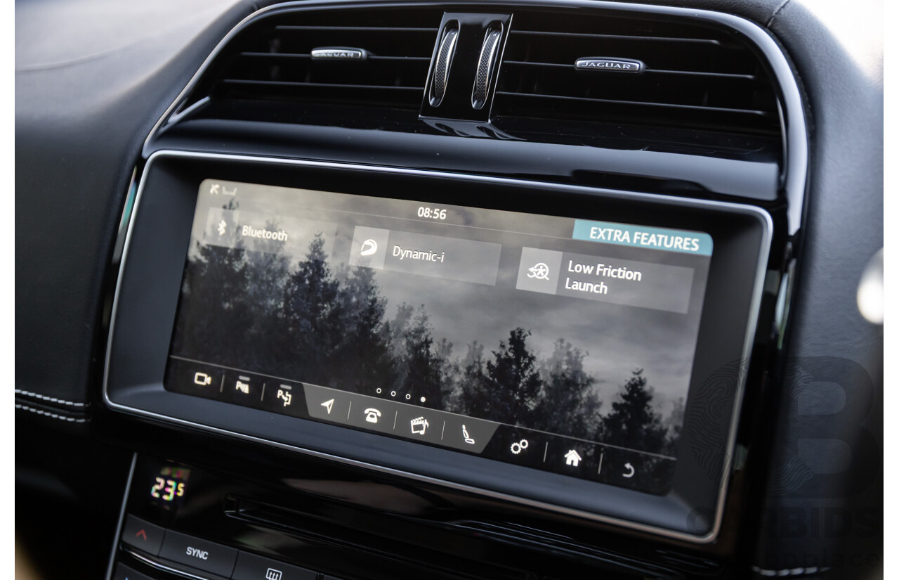 03/2018 Jaguar XE S 35t (280kW RWD) MY18 4d Sedan Carpathian Grey Metallic Supercharged V6 3.0L