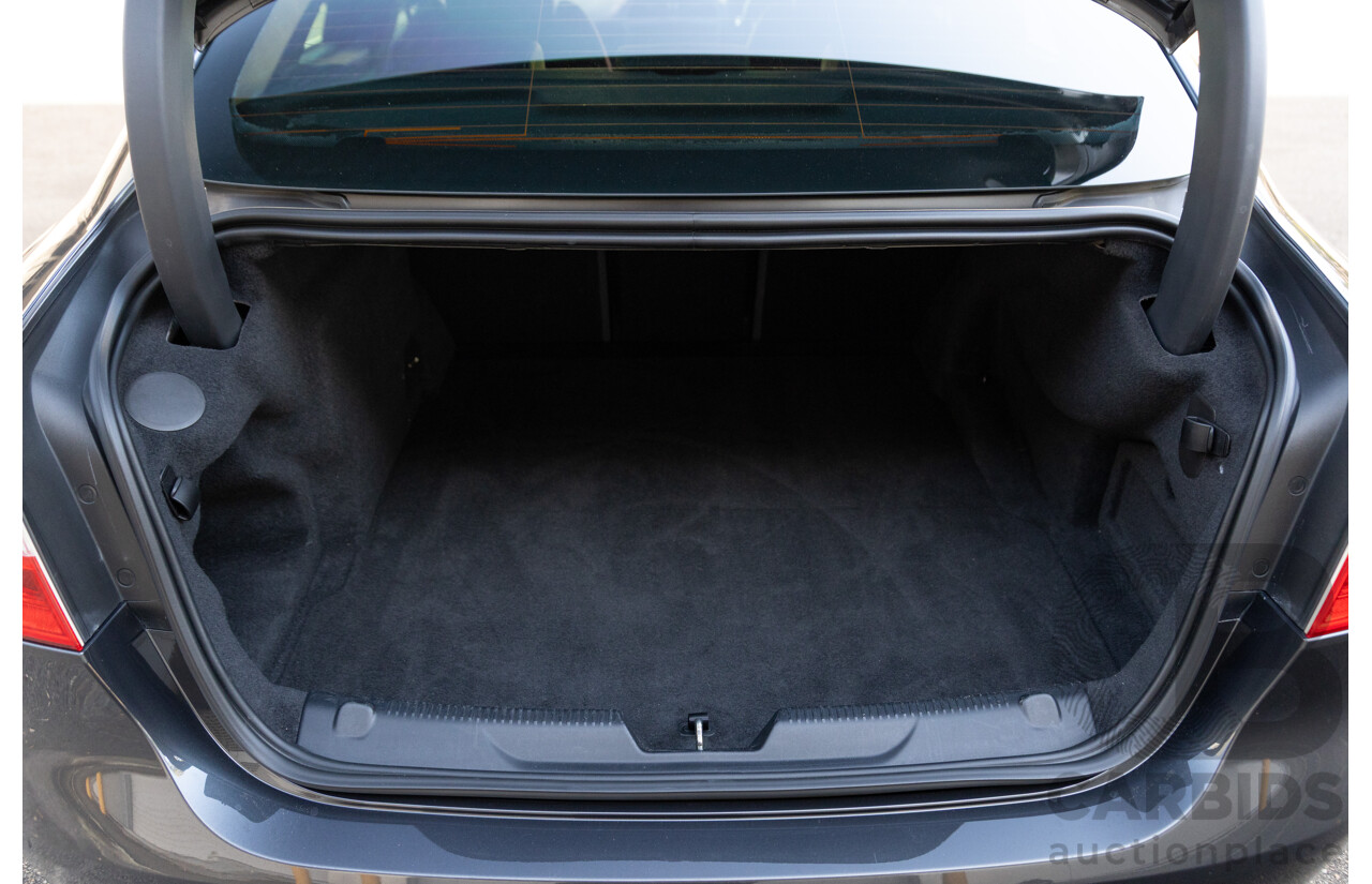 03/2018 Jaguar XE S 35t (280kW RWD) MY18 4d Sedan Carpathian Grey Metallic Supercharged V6 3.0L