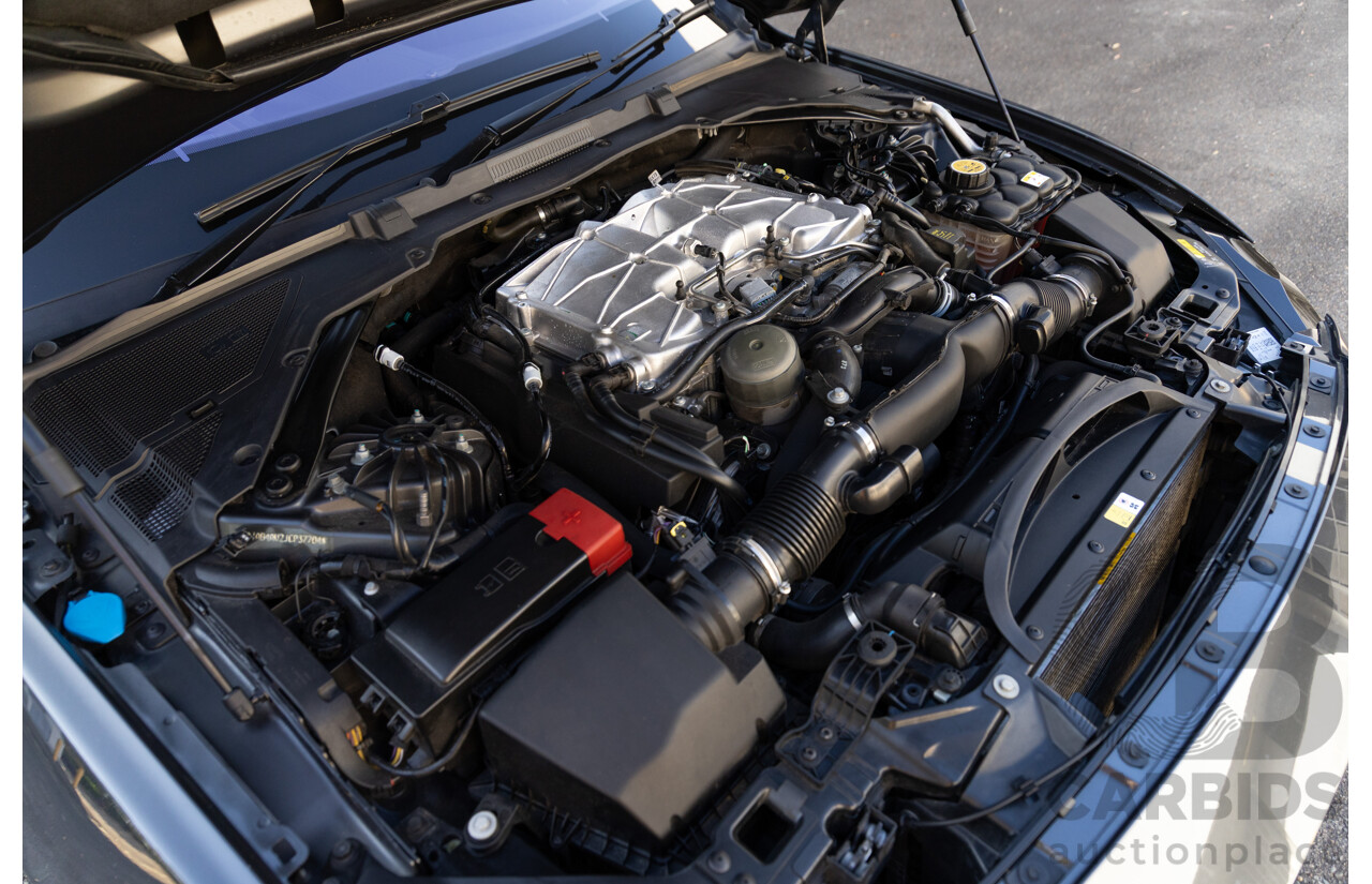 03/2018 Jaguar XE S 35t (280kW RWD) MY18 4d Sedan Carpathian Grey Metallic Supercharged V6 3.0L