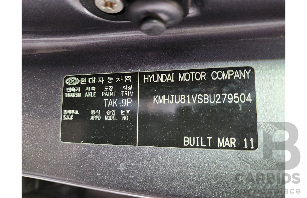 4/2011 Hyundai Ix35 Highlander (awd) LM MY11 4d Wagon Grey 2.0L