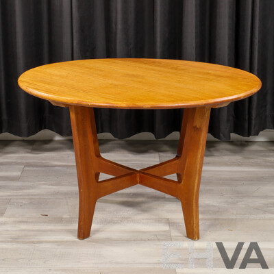 Round Oak Occasional Table by Fred Ward