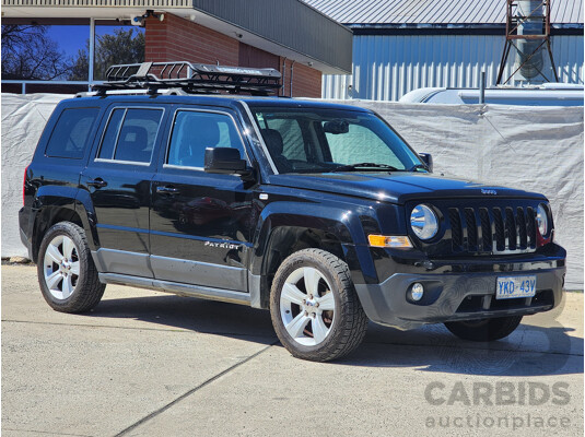 3/2014 Jeep Patriot Limited (4x4) MK MY14 4d Wagon Black 2.4L