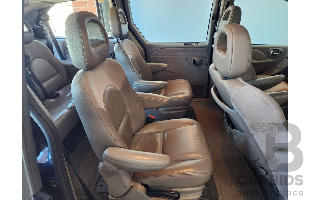 4/2002 Chrysler Grand Voyager Limited RG 4d Wagon Blue 3.3L