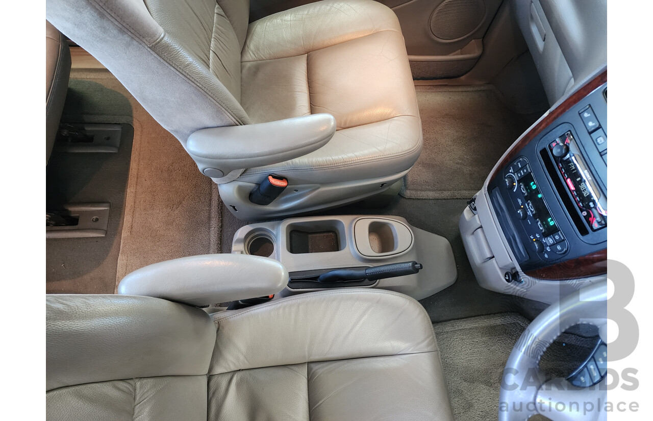 4/2002 Chrysler Grand Voyager Limited RG 4d Wagon Blue 3.3L