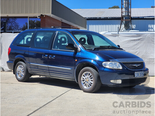 4/2002 Chrysler Grand Voyager Limited RG 4d Wagon Blue 3.3L