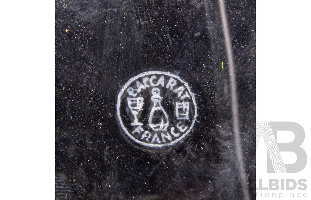 Collection of Antique Edinburgh & Leith and Baccarat Crystal Pieces