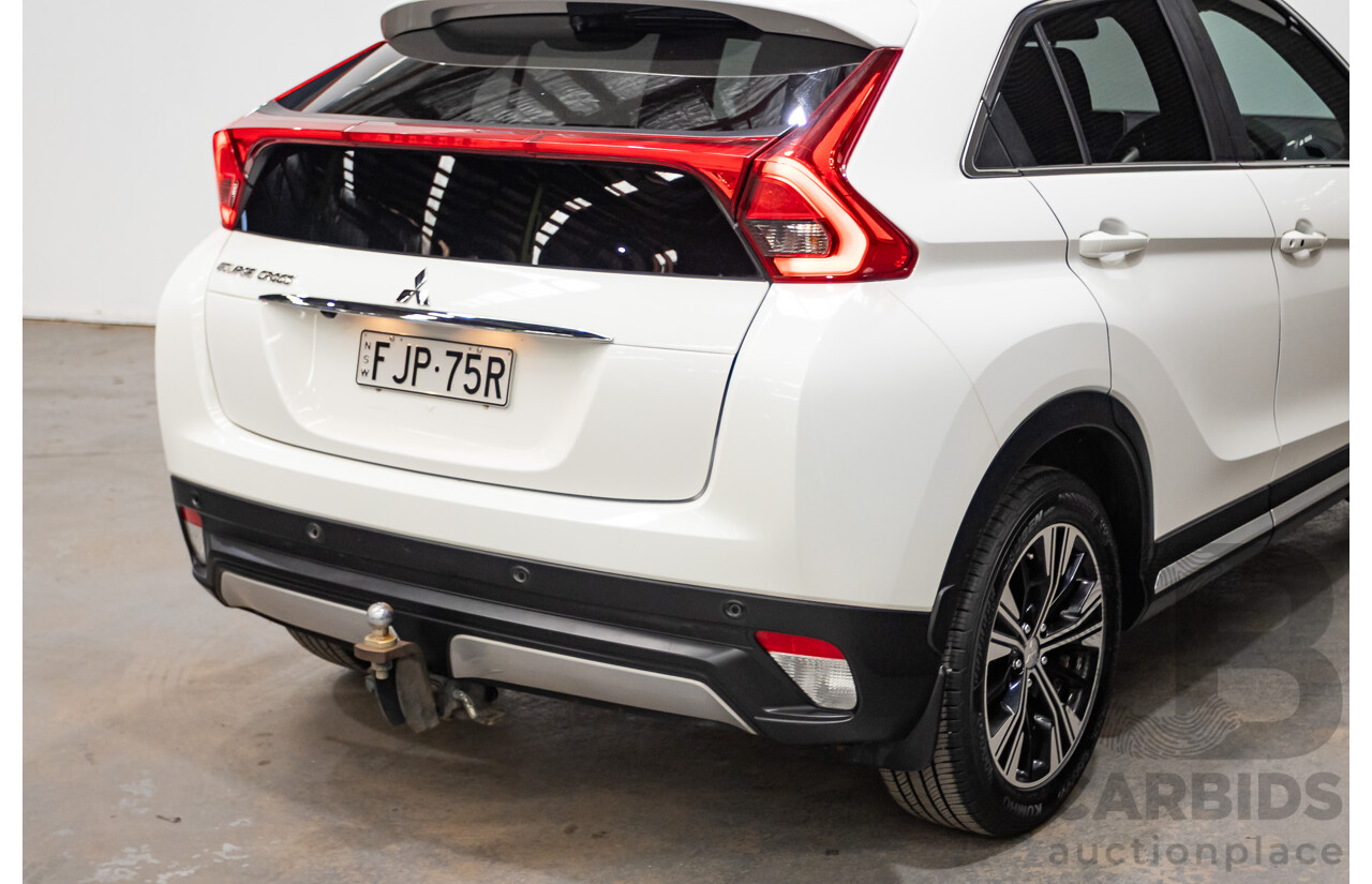 04/2019 Mitsubishi Eclipse Cross ES YA MY19 4D Wagon White Turbo1.5L