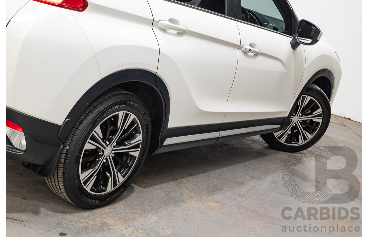 04/2019 Mitsubishi Eclipse Cross ES YA MY19 4D Wagon White Turbo1.5L