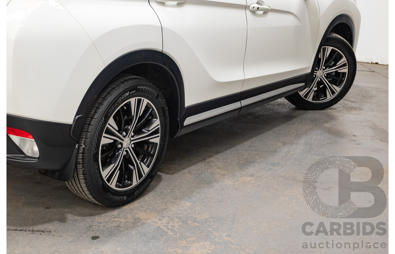04/2019 Mitsubishi Eclipse Cross ES YA MY19 4D Wagon White Turbo1.5L