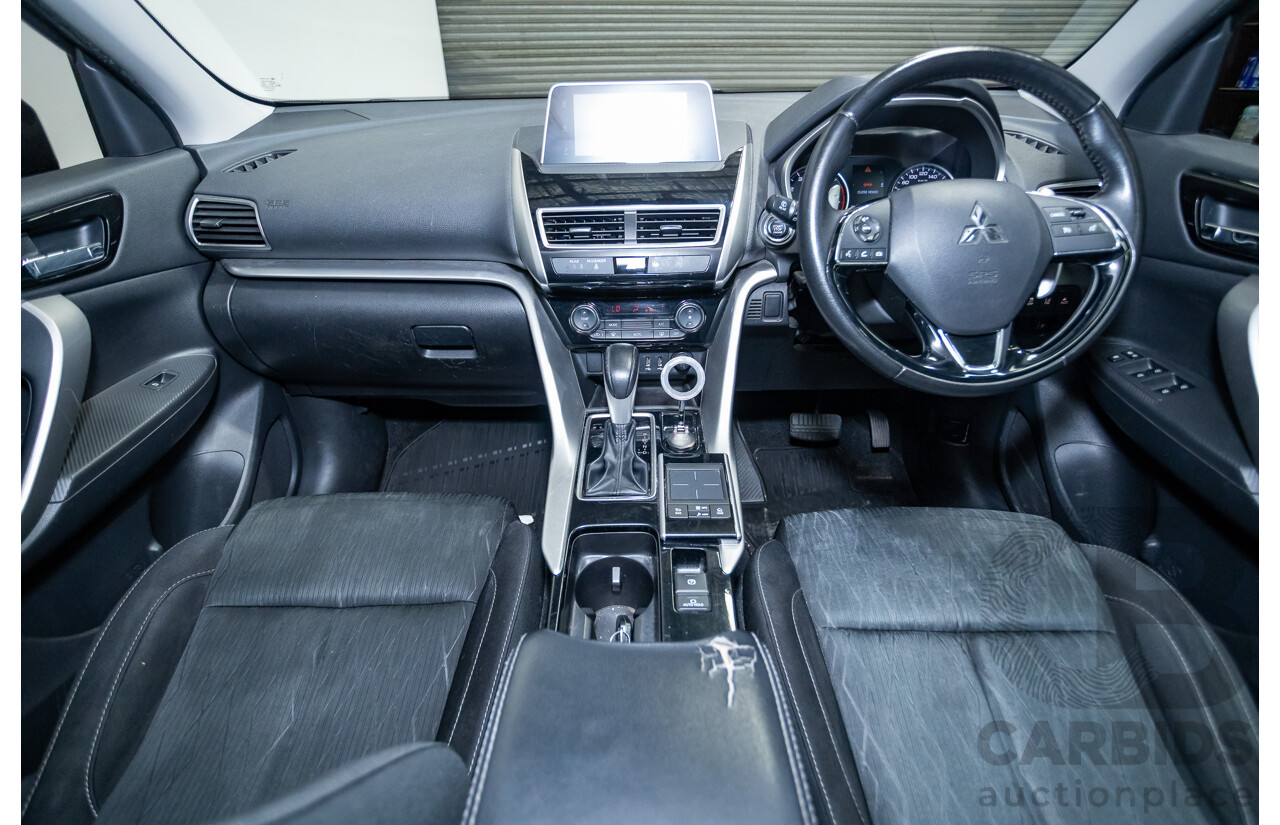04/2019 Mitsubishi Eclipse Cross ES YA MY19 4D Wagon White Turbo1.5L