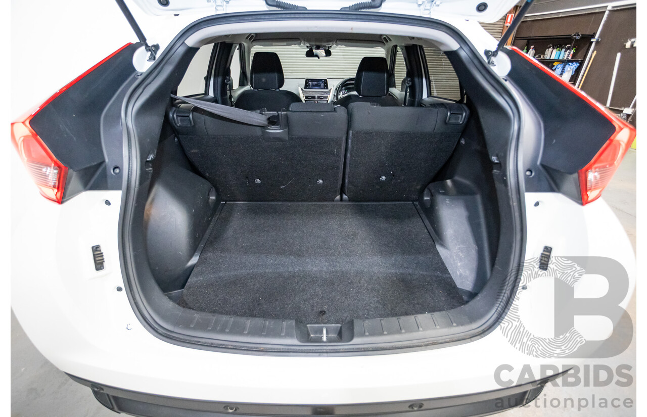 04/2019 Mitsubishi Eclipse Cross ES YA MY19 4D Wagon White Turbo1.5L